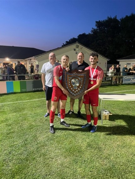 Charity Shield winners Ilsington Villa