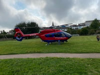 Blue lights to mark mercy helicopter service 