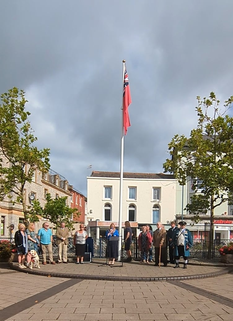 Merchant Navy Day in Teignmouth.