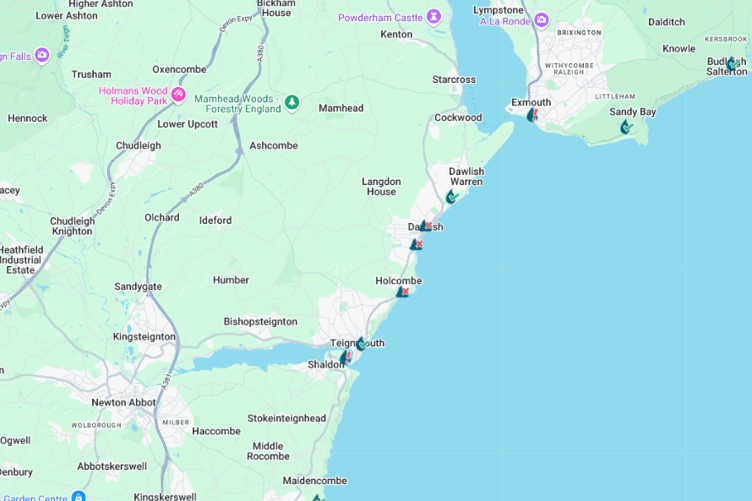 Sewage alert at Teignbridge beaches - 06/09/24