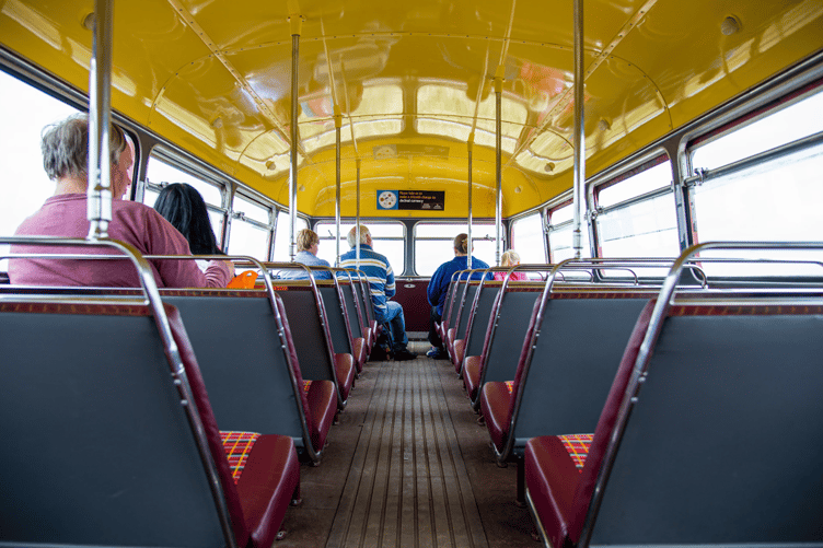 Bus stock image