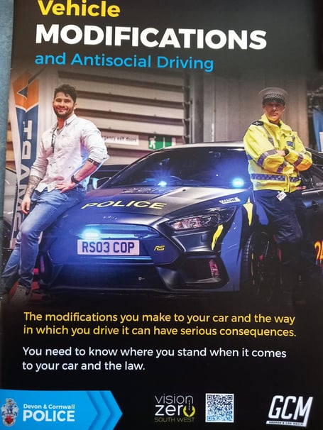 Modified cars must follow rules. 