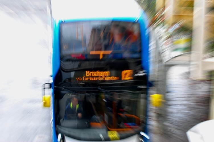 The slow bus - the Stagecoach number 12 service which is suffering from severe delays 