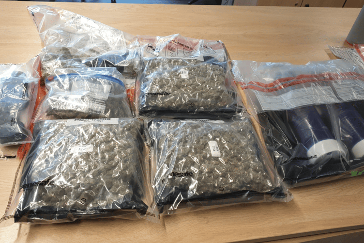 Police in Teignmouth seize more than two kilograms of suspected cannabis