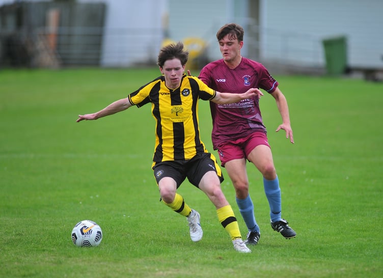 South Devon Football League Premier Division . Chudleigh Athletic versus Beesands Rovers. A 2-0 home win for Chudleigh