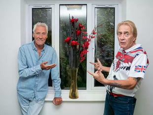 Plastic flowers spark retirement home row