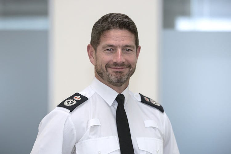 Acting Chief Constable Jim Colwell