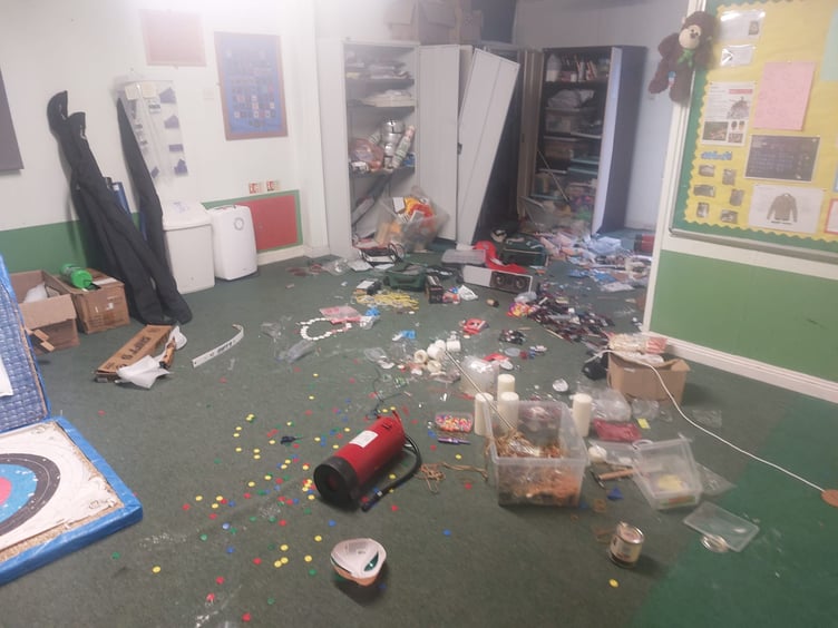 4th Teignmouth Scouts hut was ransacked in September. Photo 4th Teignmouth Scouts