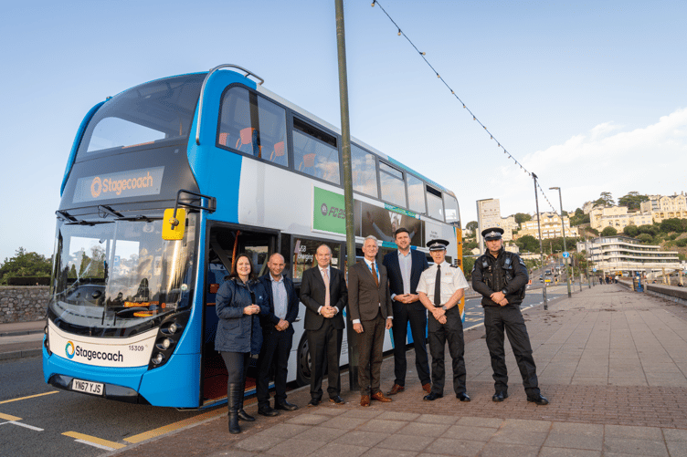 Night buses in Torbay