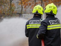 Oil pan fire sees firefighters called in