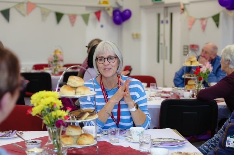 Kate Williamson, Devon Carers phone support volunteer (photo by Andra Patriche) 