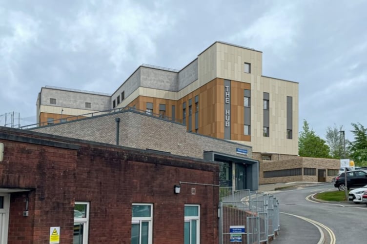 Torbay Hospital proposed new hub. Photo Torbay Council