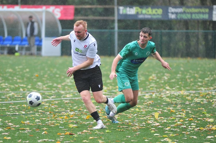 Football. Devon and Exeter Football League Teignmouth AFC 2nd versus Elmore 2nd. A 2-0 win for Teignmouth