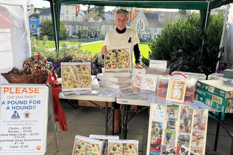 Signature Hair and Beauty's Chrissy Marks at her stall