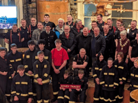 Tributes paid to firefighter who died on call 