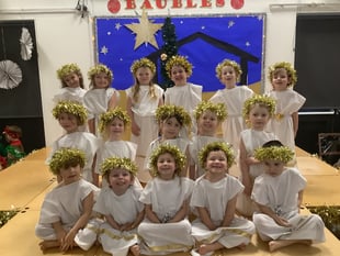 Baubles galore at school nativity 