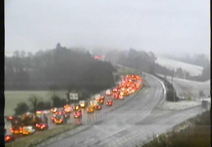 Slow going wet-bound at Splatford Split as Telegraph Hill is closed