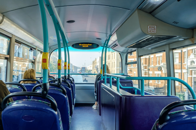 Bus stock image