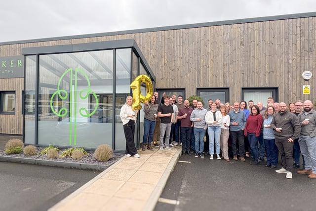 Company celebrates anniversary with charity pledge