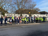 Teenagers road safety campaign success 