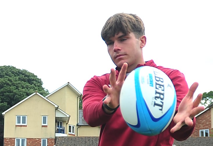 Ben Coen, of England's  Under-20  Rugby team