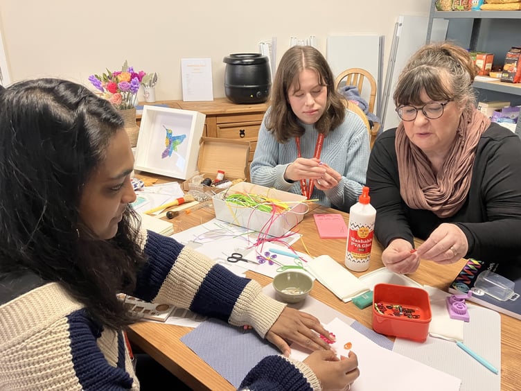 Staff at Westbank's Wellbeing Day in Exminster