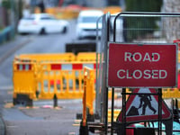 Gas works to close village road