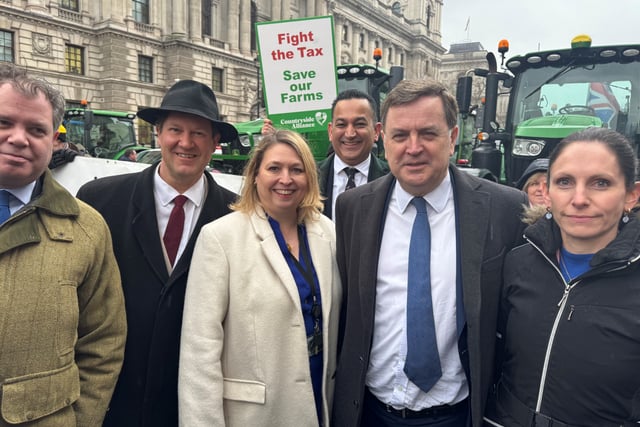 Farmers continue tax protest 