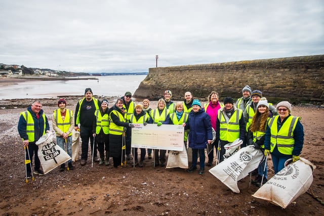Cash boost for beach cleaners