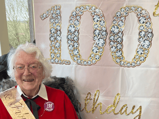 Former Wren girl Audrey celebrates her 100th birthday 