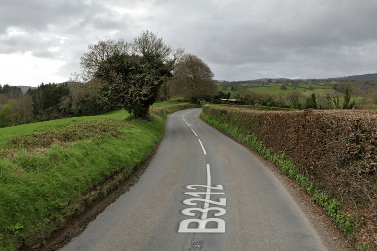 The car was discovered abandoned on the B3212 near Lettaford