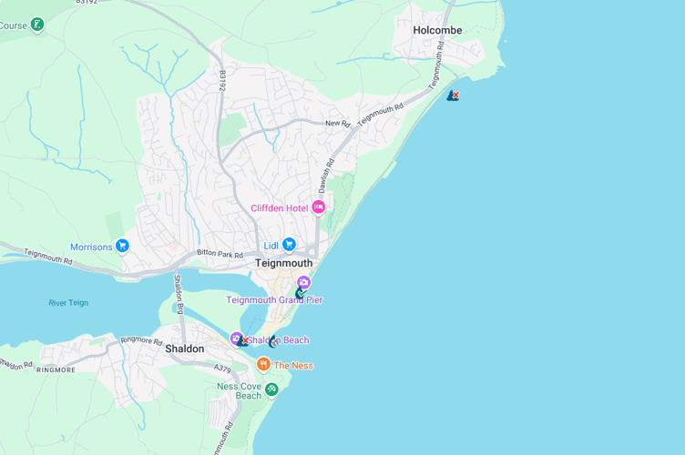 Dawlish Town, Shaldon and Teignmouth Holcombe were among the more than 30 beaches identified by marine conservation charity, Surfers Against Sewage (SAS), as areas where sewage has been discharged into the sea.