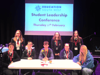 Teignbridge students attend leadership conference 