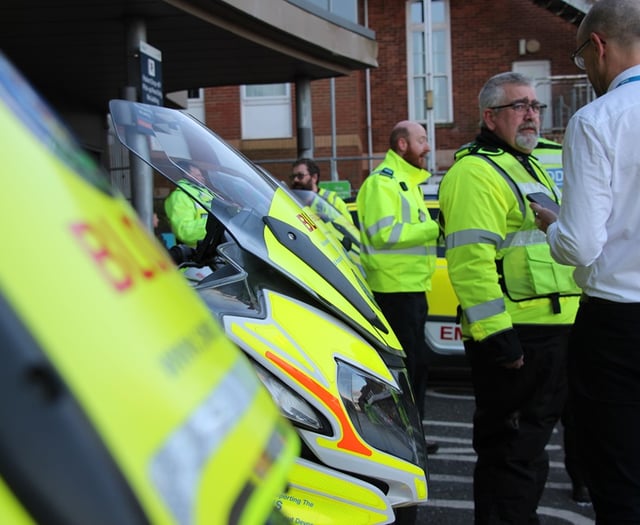 Blood bikers mark major milstone