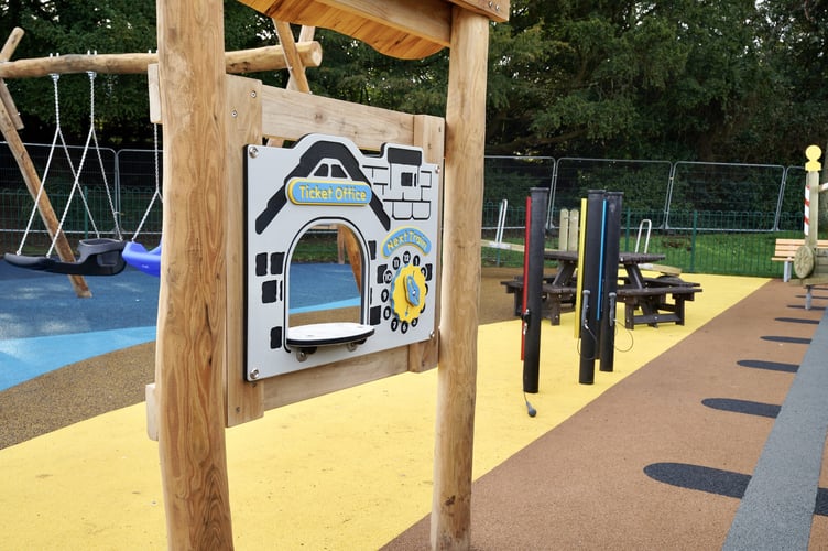 Manor Gardens play park Dawlish. Photo Dawlish Town Council 