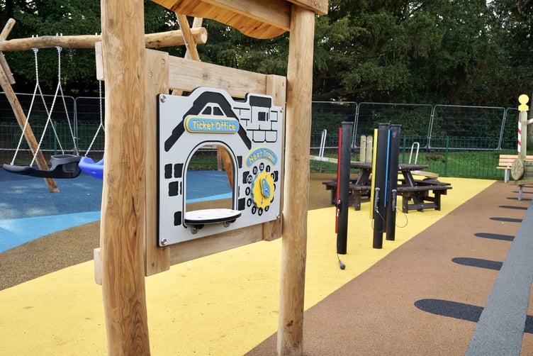 Manor Gardens play park Dawlish. Photo Dawlish Town Council