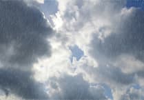 Patchy rain today: Overcast tomorrow