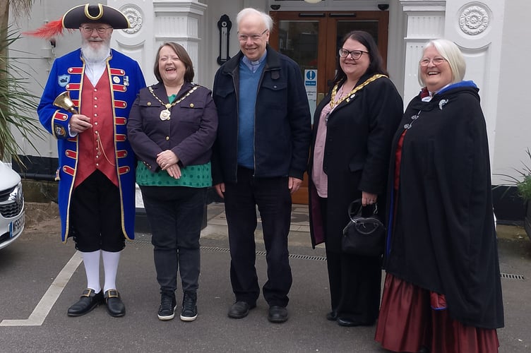 Dawlish Town Council commemorates Commonwealth Dat. Photo by Noreen Goodchild