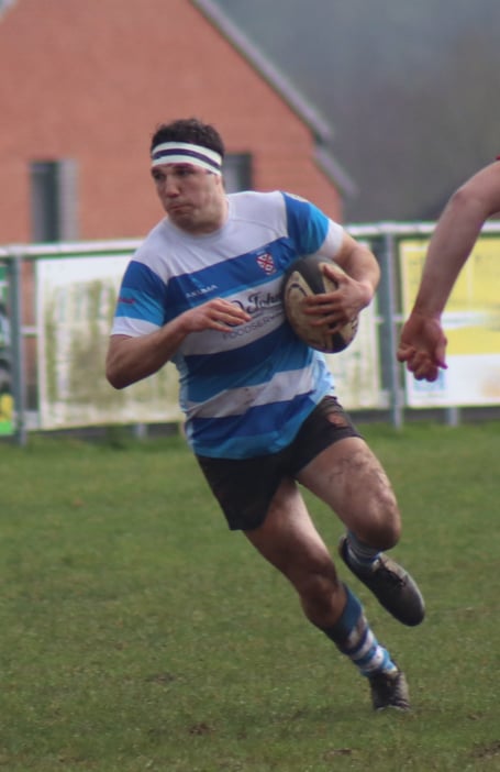 Player of the Match Capt Pete Parsons