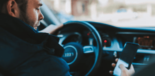 Penalty notices issued for driving while using phone 