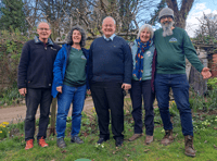 Sign 'planting' for local pollinators 