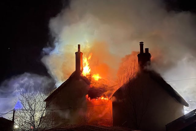 Drewsteignton ‘devastated’ by thatched roof fire