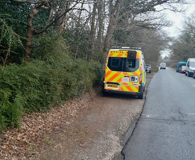 Driver caught speeding at 58mph in Heathfield