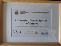 Exminster Green Spaces wins top award