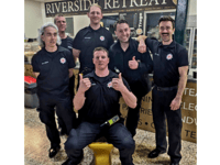 Firefighters swot up on Trago fire safety with supermarket challenge 