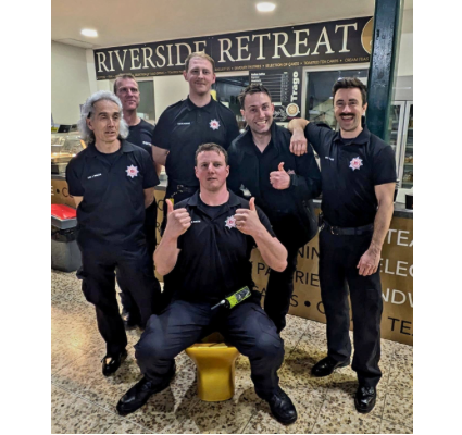 Bovey Tracey Fire Station have been working closely with the management and health and safety team at Trago Mills.