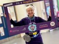 Volunteer raises £2k for RDHC