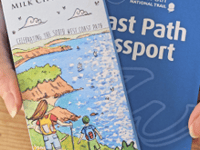 Artist offers Coast Path stamps