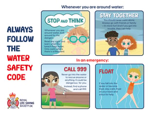 RLSS UK urges water safety at Easter