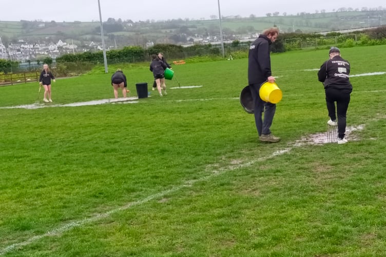 Estuary Cup preparation at Teignmouth RFC